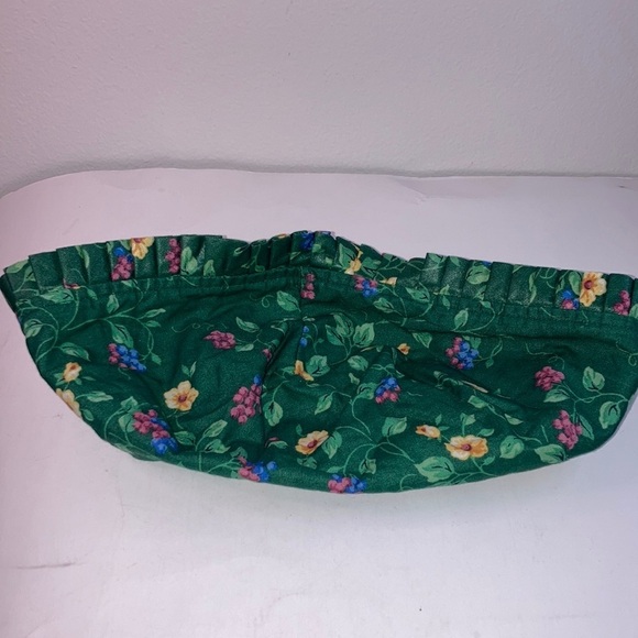 Longaberger Emerald Vine Darning Basket liner excellent condition - Picture 1 of 4